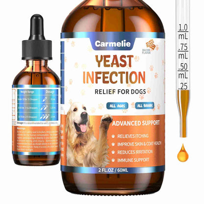 Dog Ear & Skin Relief Drops – Natural Allergy & Yeast Treatment