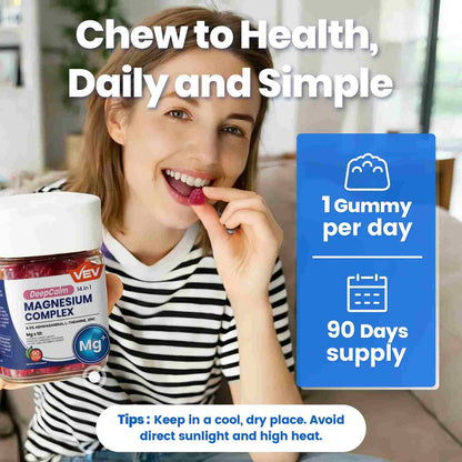 Deep Sleep & Stress Relief Magnesium Ashwagandha Complex