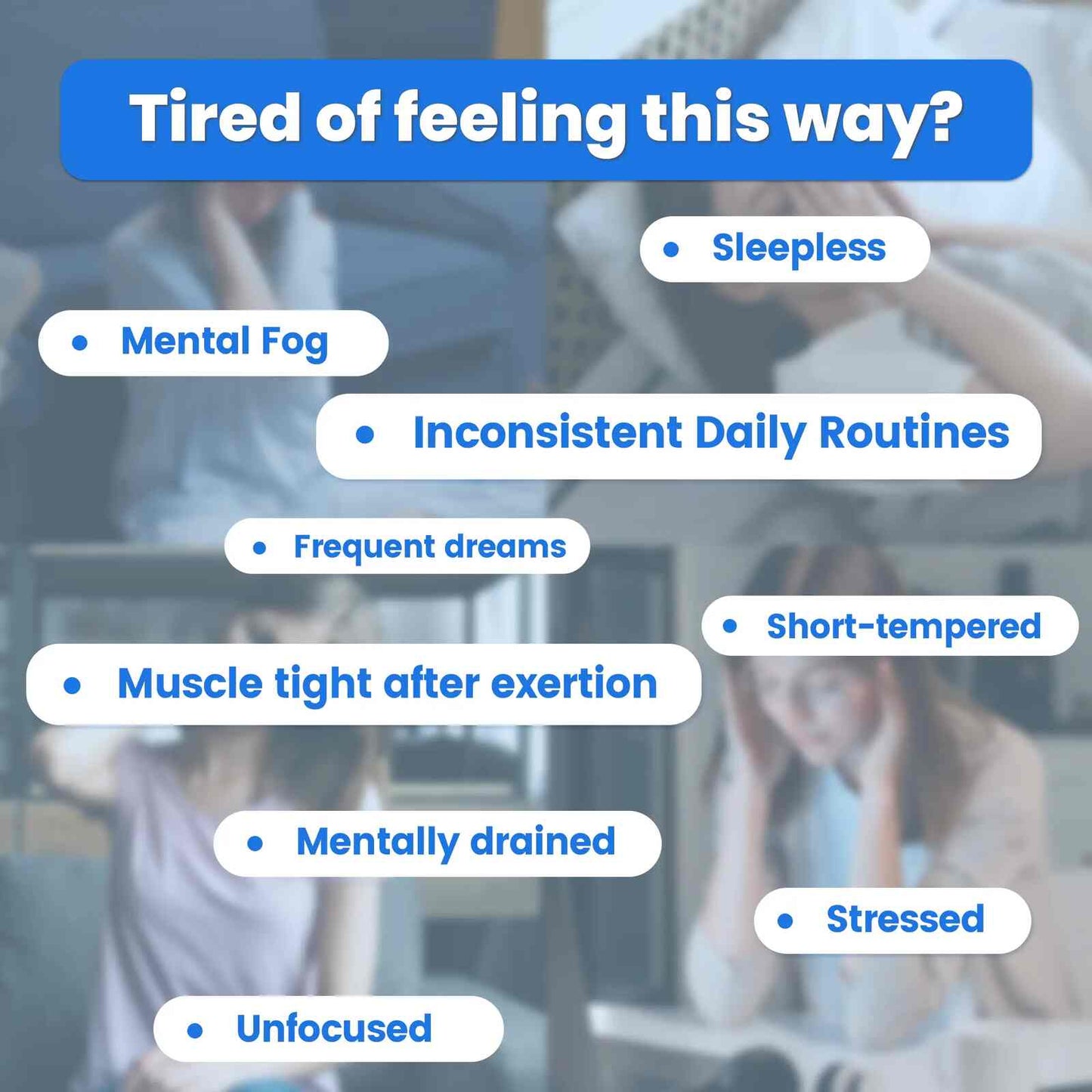 Deep Sleep & Stress Relief Magnesium Ashwagandha Complex