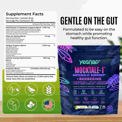Berberine & Akkermansia Metabolic Support Drink Mix