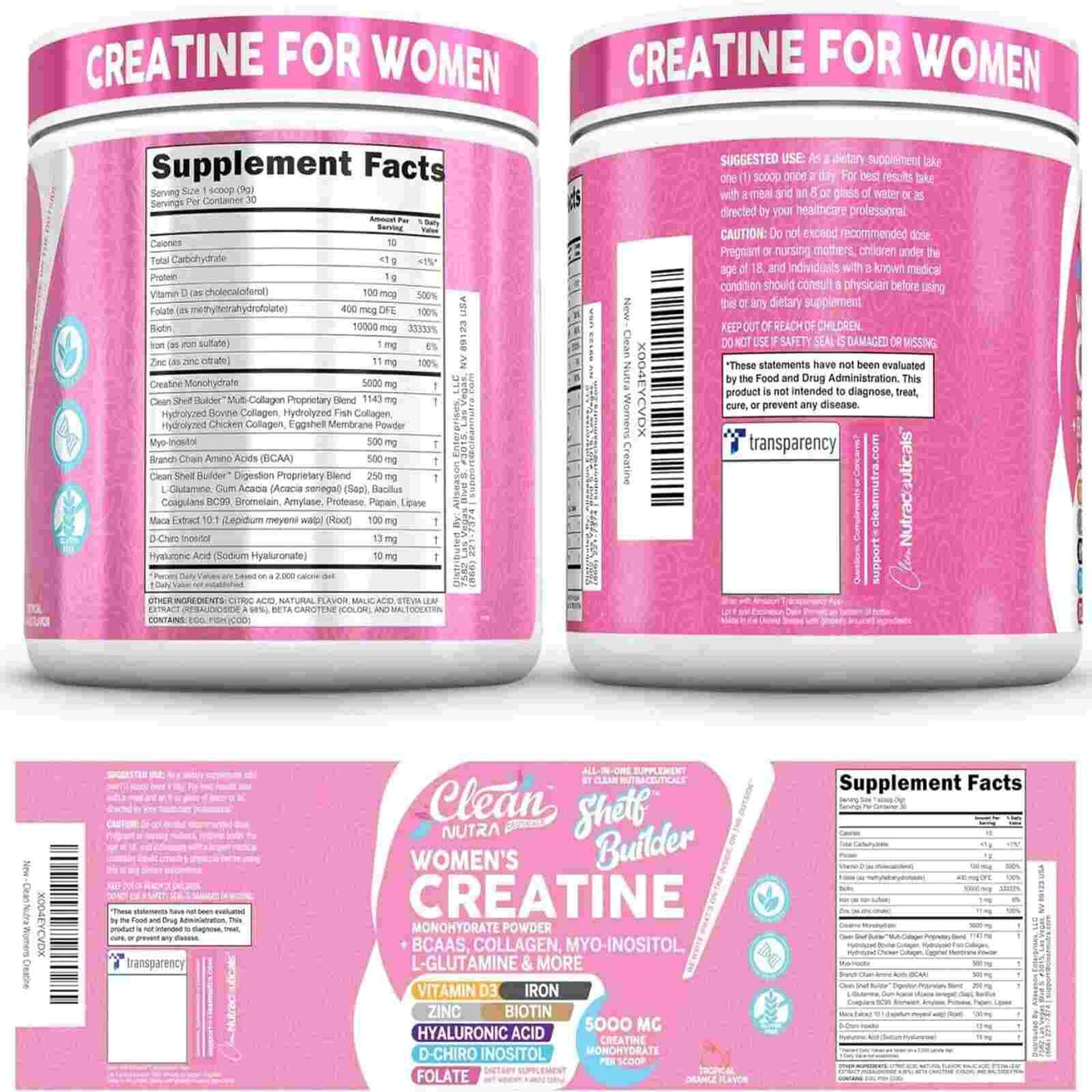 Women's Creatine + Inositol Powder