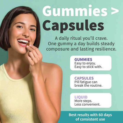 Boost Mood, Calm Stress & Enhance Focus with Premium Organic Saffron Gummies