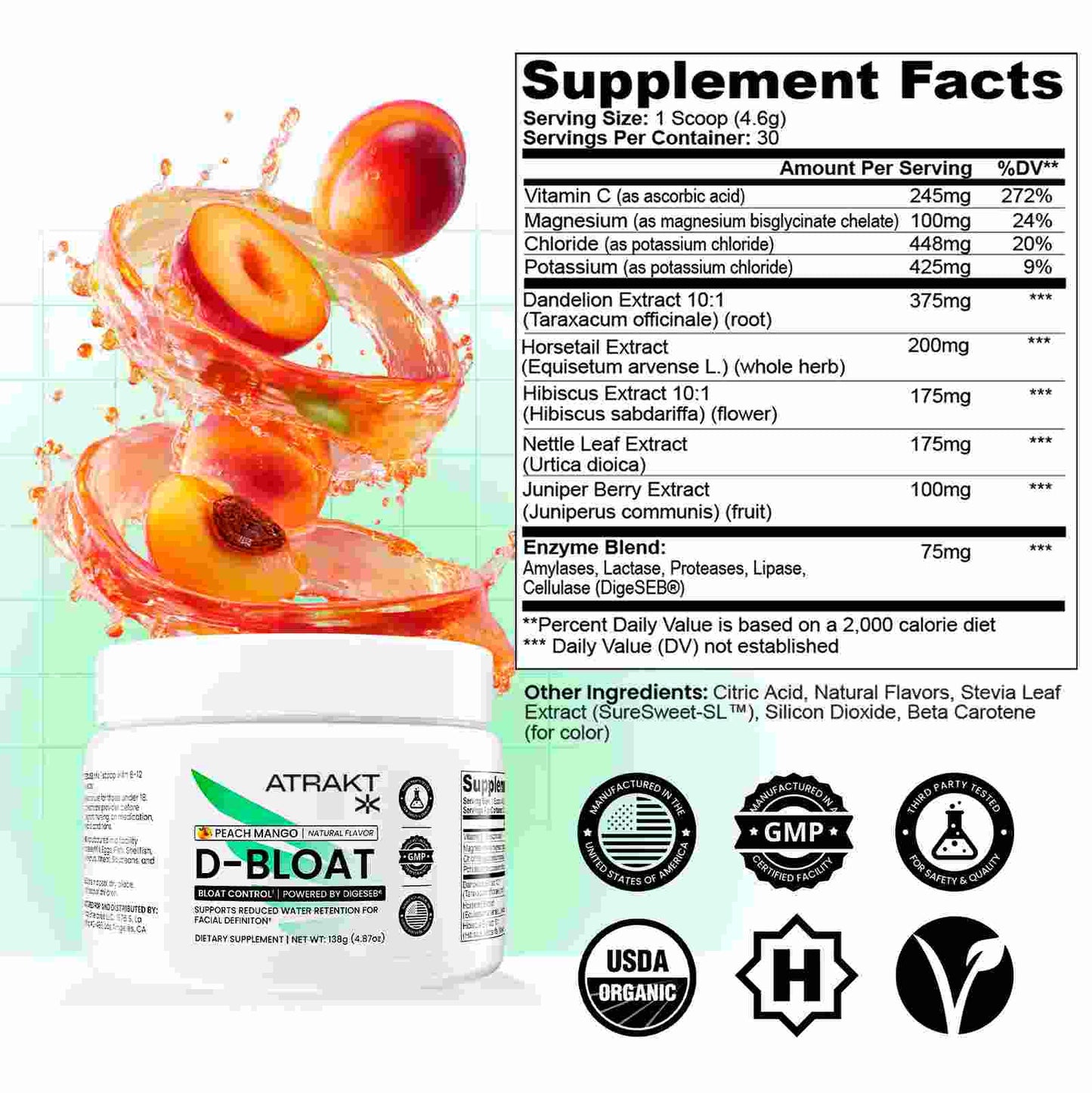 Beat Bloat with Daily Debloat Powder