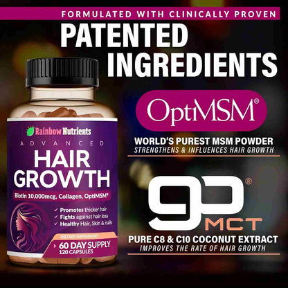 Hair Growth Supplement for Thicker, Fuller Hair