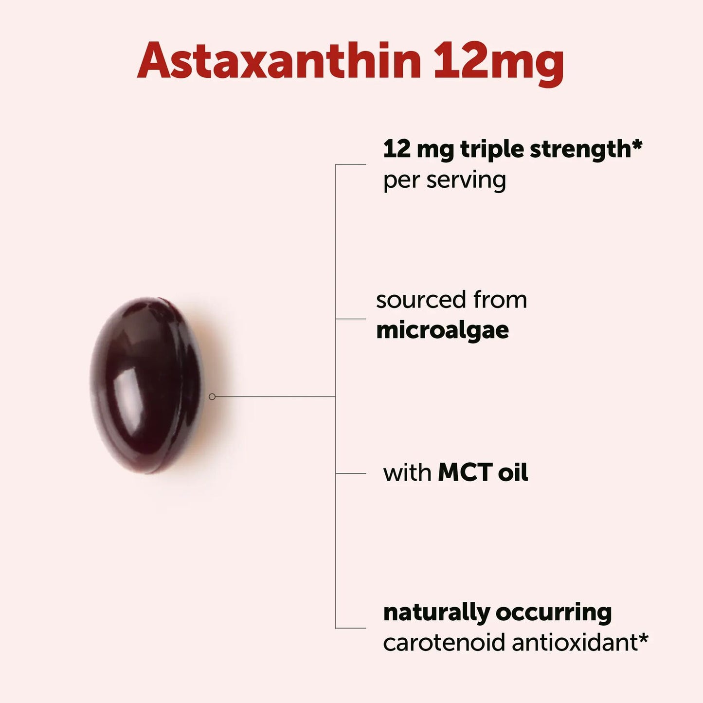 Premium Astaxanthin 12mg – Ultimate Antioxidant & Cellular Health Support