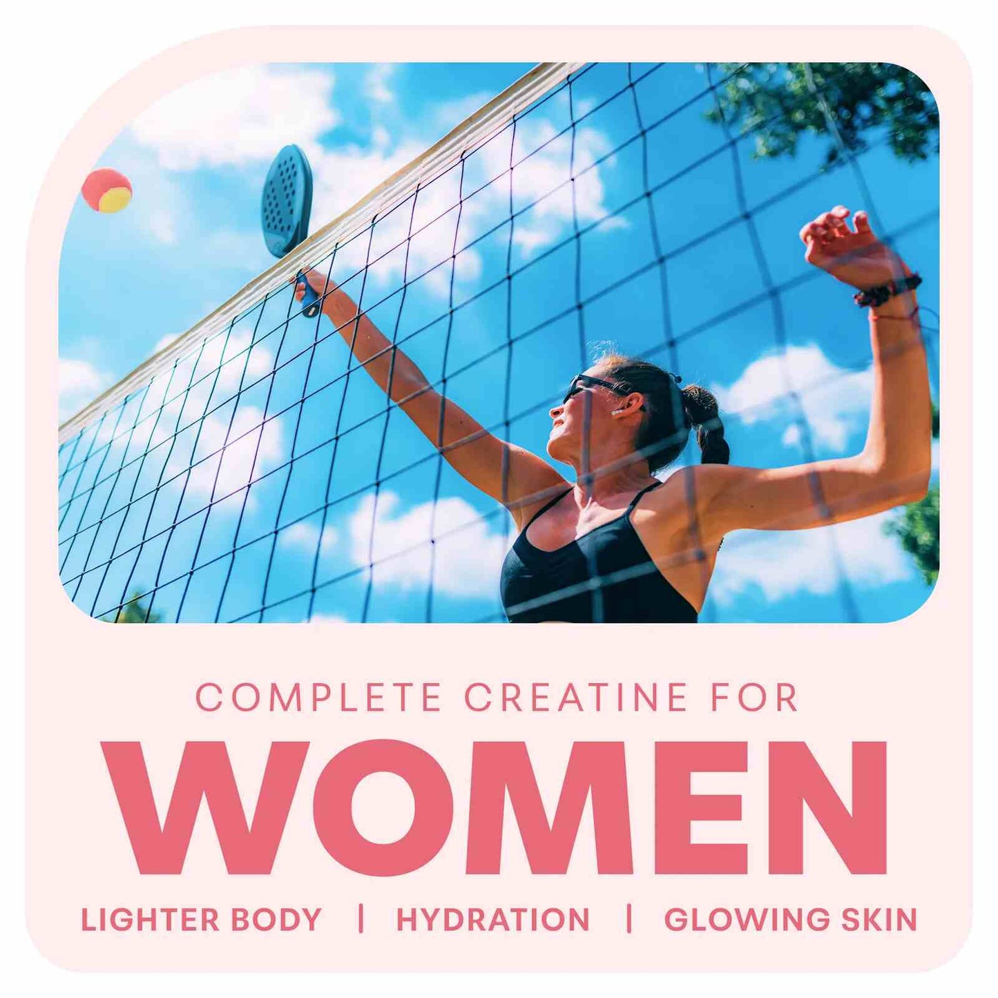 Creatine Monohydrate Powder with Electrolytes & Probiotics