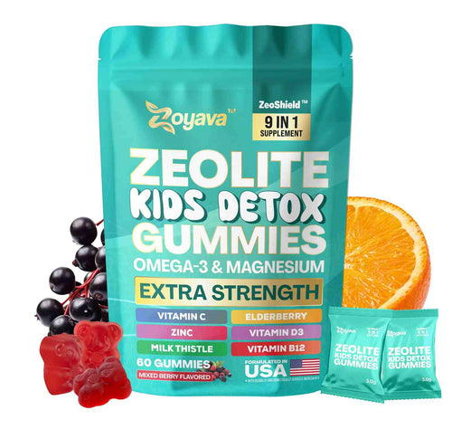 Deep Cellular Heavy Metal Detox & Immune Support Zeolite Gummies