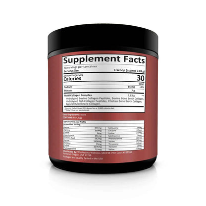 All-in-One Multi Collagen Protein Powder – Hydrolyzed Types I, II, III, V & X