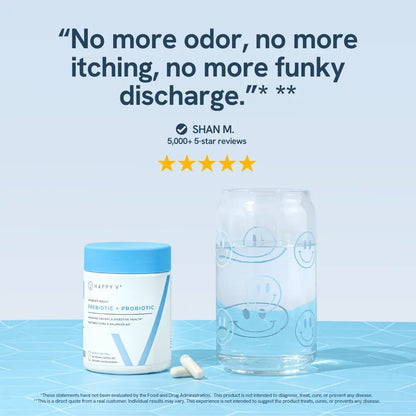 Clinically Proven Women's Prebiotic & Probiotic for Vaginal Health