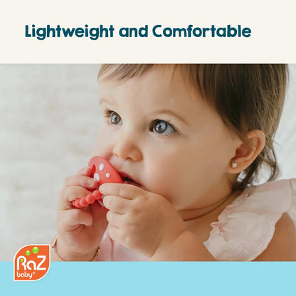 [BUY 1 GET 3 FREE] Gentle Soothing & Teething Relief Silicone Baby Pacifier