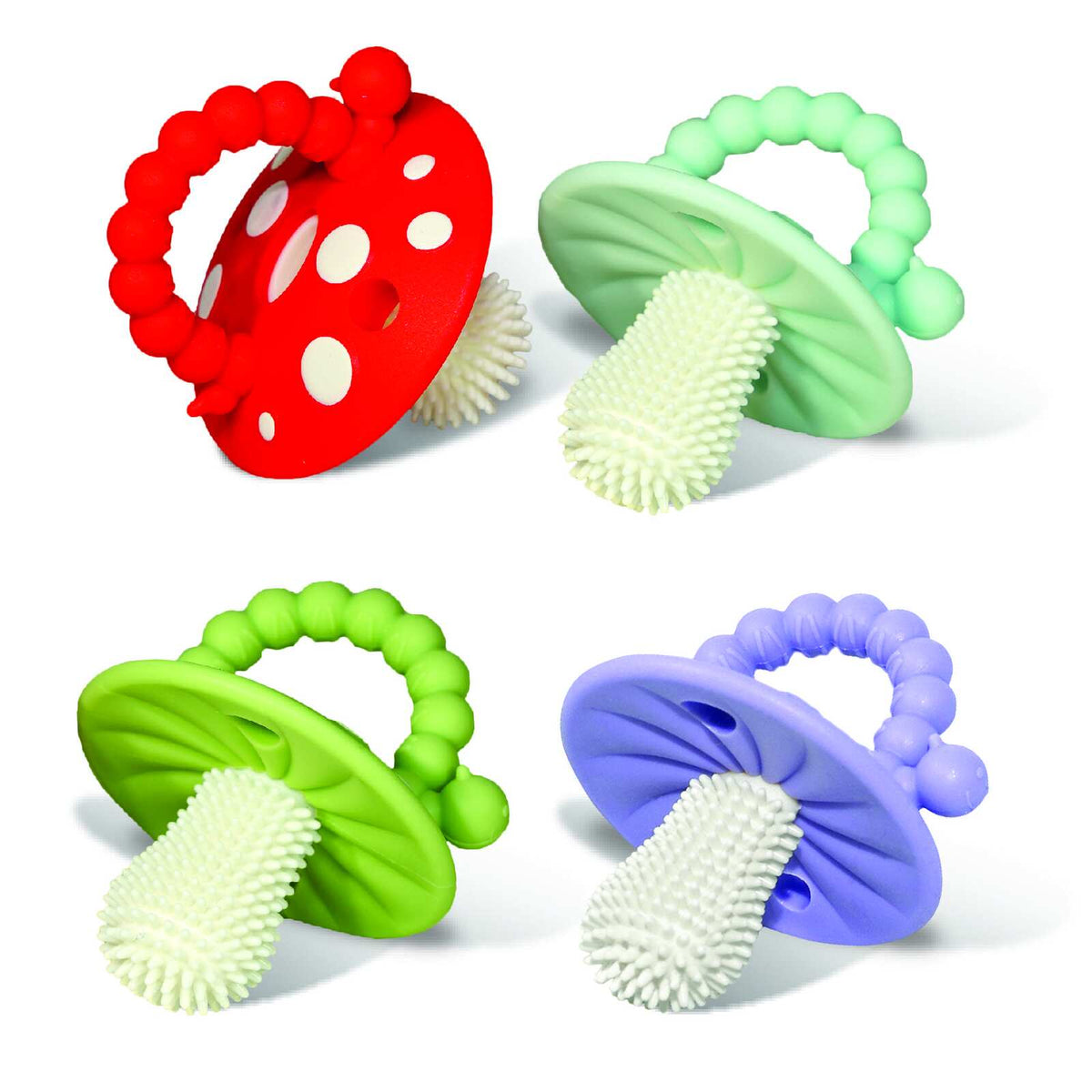 [BUY 1 GET 3 FREE] Gentle Soothing & Teething Relief Silicone Baby Pacifier