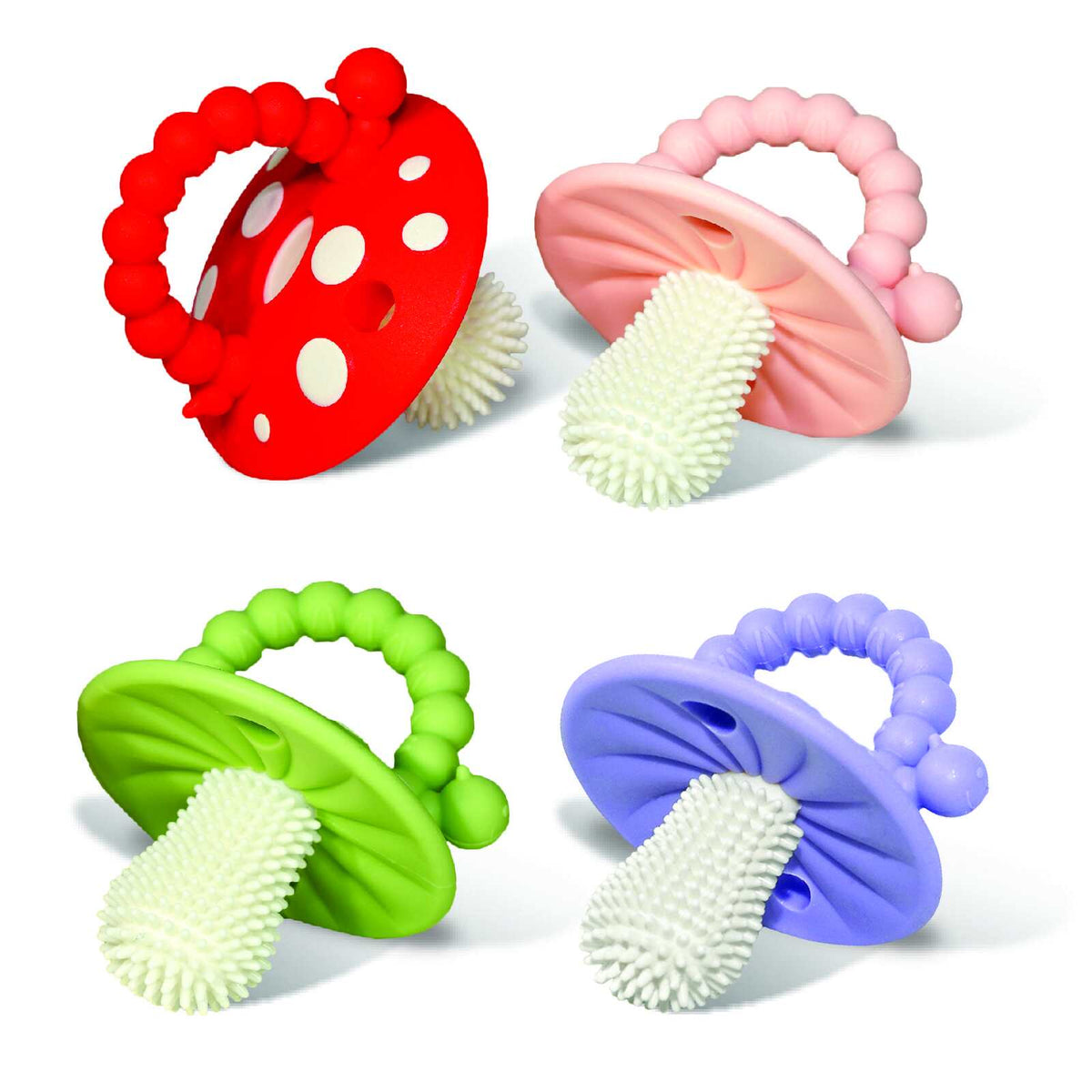[BUY 1 GET 3 FREE] Gentle Soothing & Teething Relief Silicone Baby Pacifier