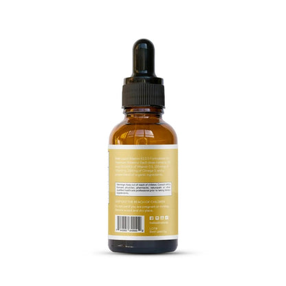 Organic Vitamin D3 K2 Liquid Drops with Omega-3 & MCT Oil