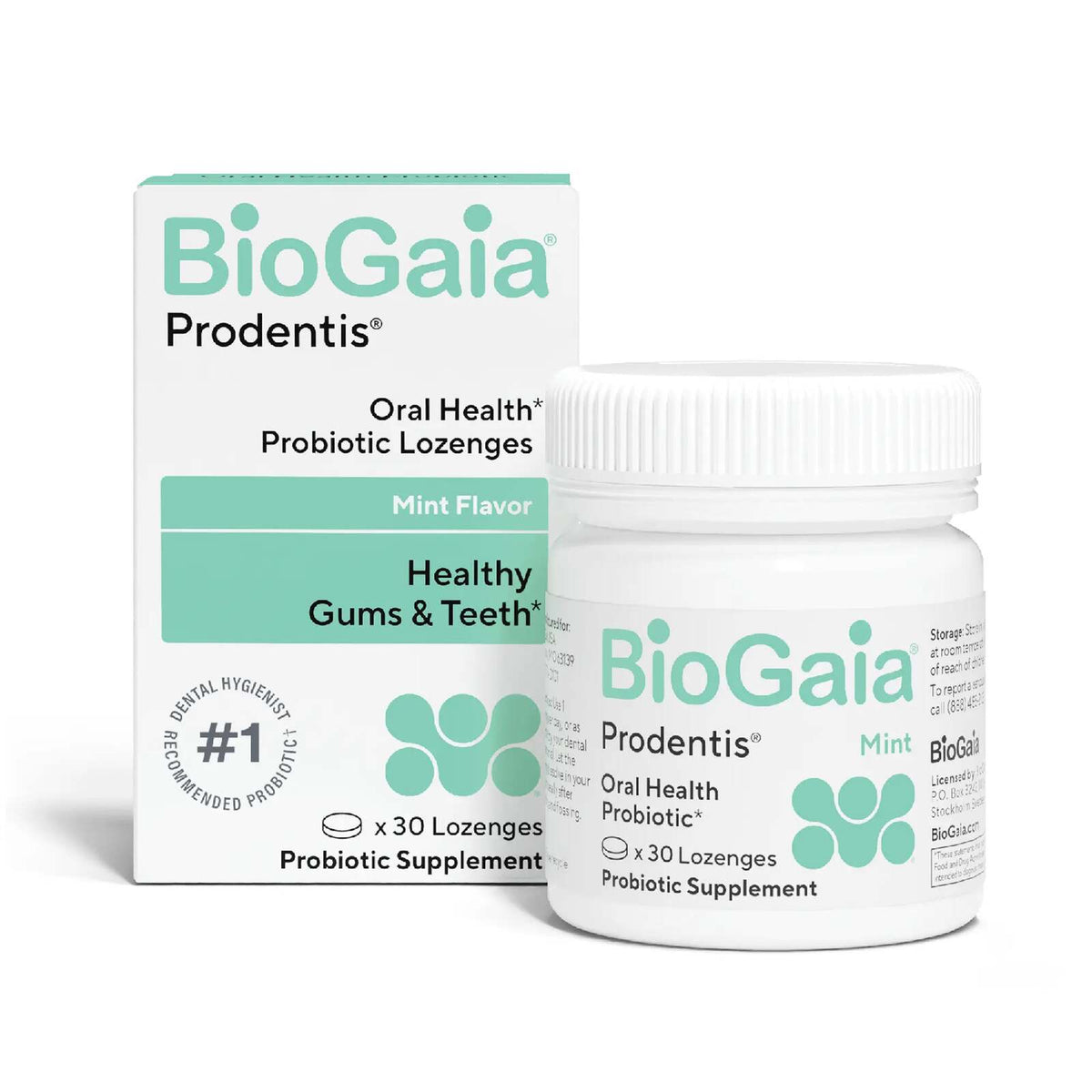 Clinically Proven Oral Probiotic Lozenges for Fresh Breath & Healthy Teeth & Gums