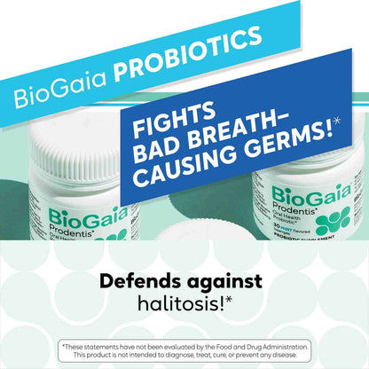 Clinically Proven Oral Probiotic Lozenges for Fresh Breath & Healthy Teeth & Gums