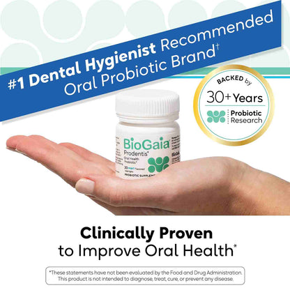Clinically Proven Oral Probiotic Lozenges for Fresh Breath & Healthy Teeth & Gums