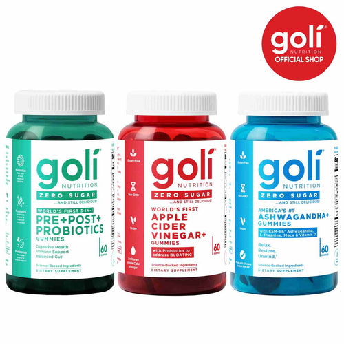 Zero-Sugar Best Seller Trio: Gut Health, Calm & Vitality