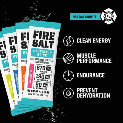 Fire Salt Zero Sugar Electrolyte Powder Packets