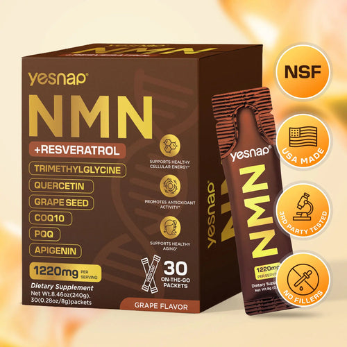 Ultimate 8-in-1 NAD+ Boosting Anti-Aging Supplement