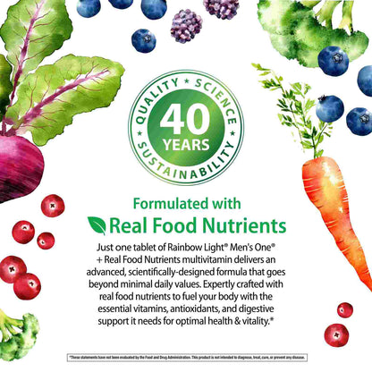 High-Potency Men's Daily Multivitamin & Adaptogen Caplets