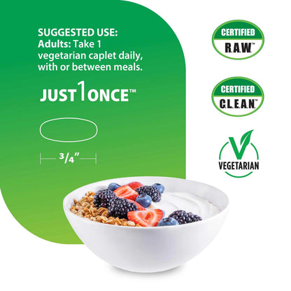 High-Potency Men's Daily Multivitamin & Adaptogen Caplets