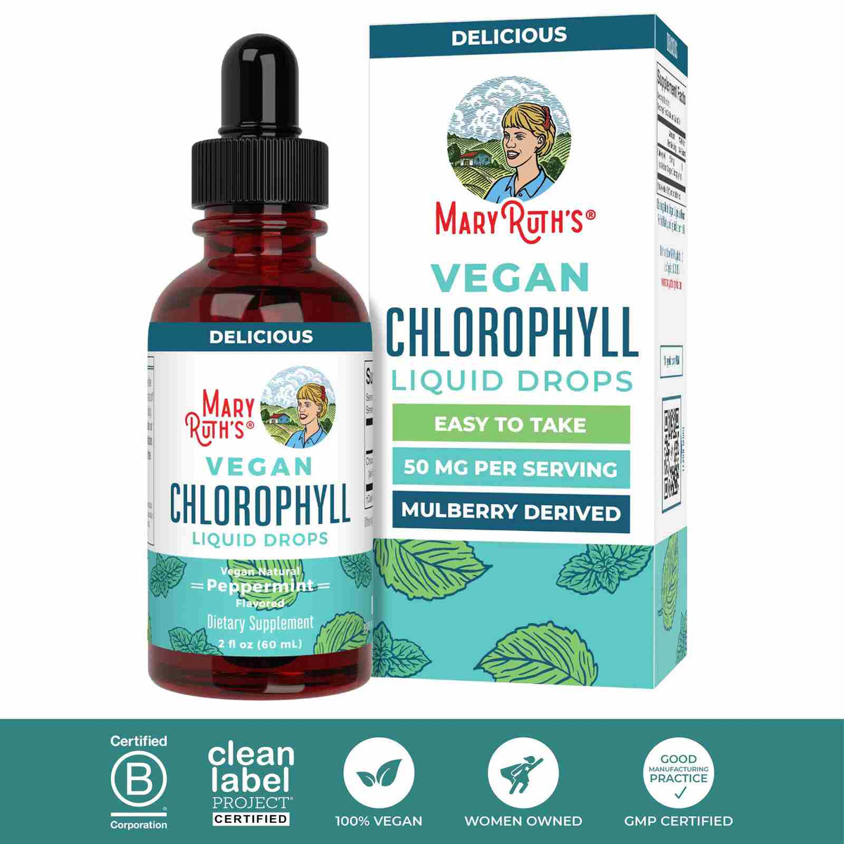 [BUY 1 GET 1 FREE] Pure Liquid Chlorophyll Drops – Natural Body Cleanser & Internal Deodorant