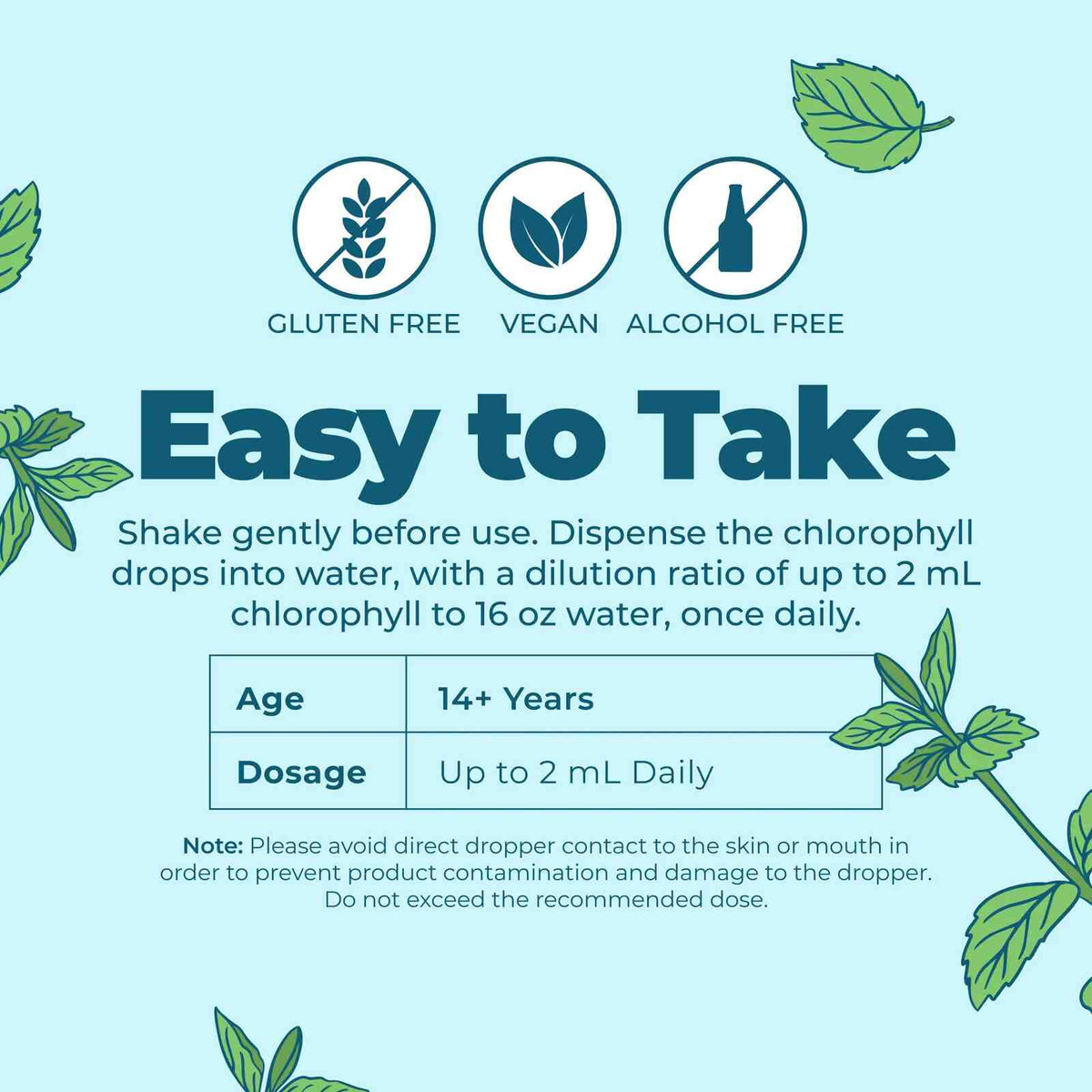 [BUY 1 GET 1 FREE] Pure Liquid Chlorophyll Drops – Natural Body Cleanser & Internal Deodorant