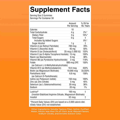 Clinical Hair Growth & Wrinkle Reduction Gummies