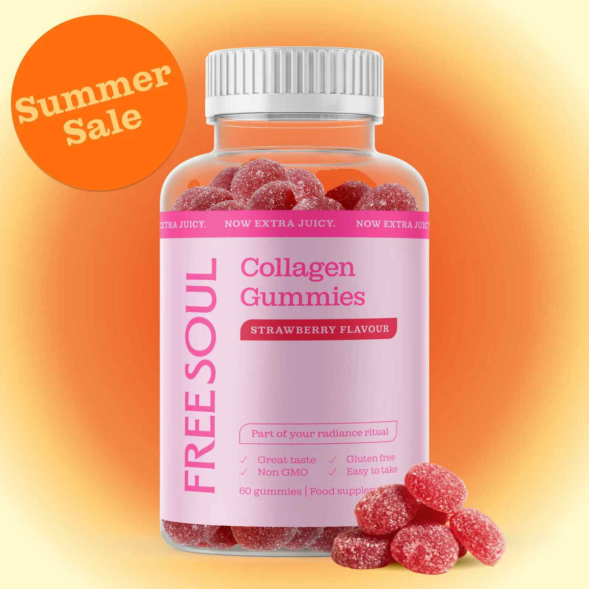 [BUY 1 GET 1 FREE] Supports skin elasticity, hair, and nails with easy daily collagen