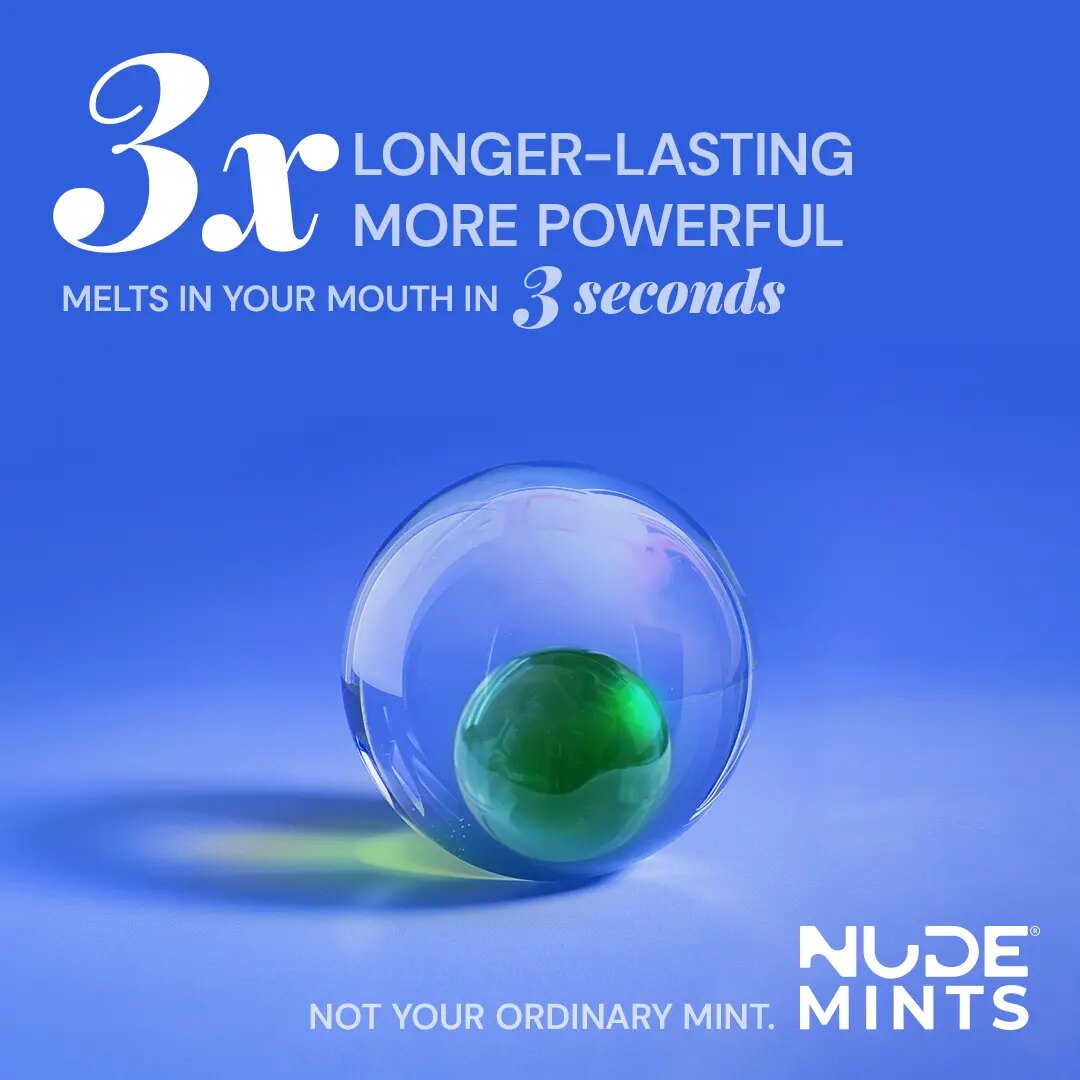 [BUY 1 GET 1 FREE] Long-lasting peppermint freshness for bad breath.