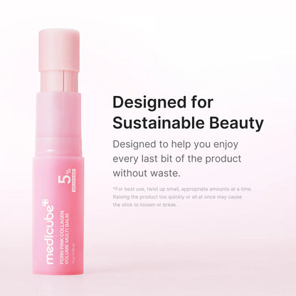 PDRN Pink Collagen Multi-Balm Stick: Instant Glow & Deep Wrinkle Bounce
