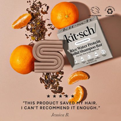 Revitalize Your Strands: Rice Water Protein Conditioner Bar for Thicker, Longer Hair