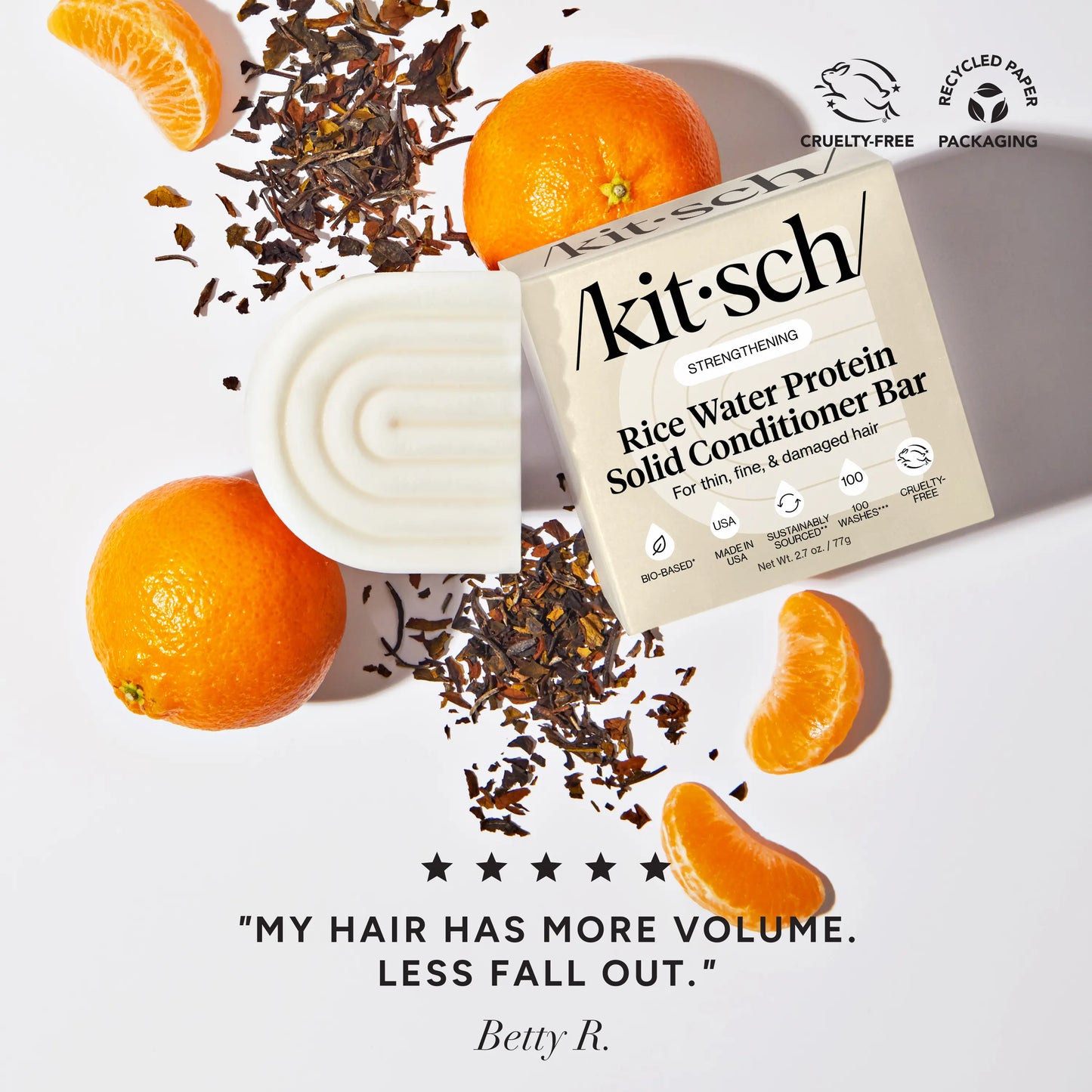 Revitalize Your Strands: Rice Water Protein Conditioner Bar for Thicker, Longer Hair
