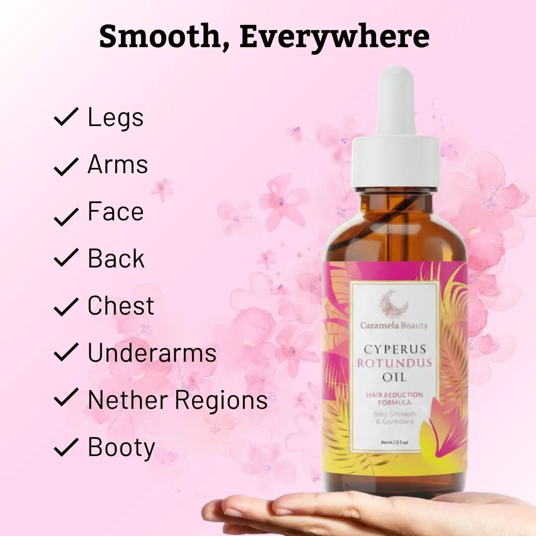 Naturally Smooth Skin Cyperus Rotundus Oil