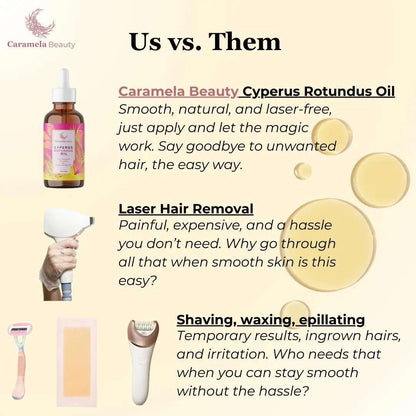 Naturally Smooth Skin Cyperus Rotundus Oil