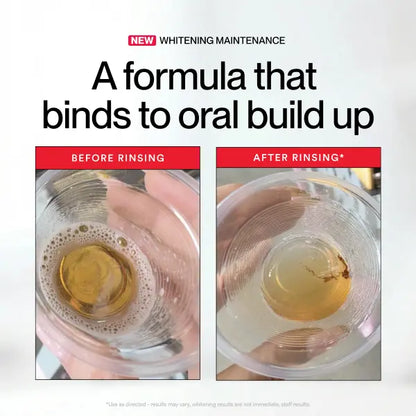 Teeth Whitening Mouthwash with Hydrogen Peroxide
