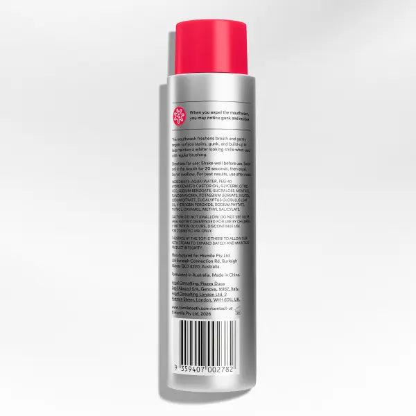 Teeth Whitening Mouthwash with Hydrogen Peroxide