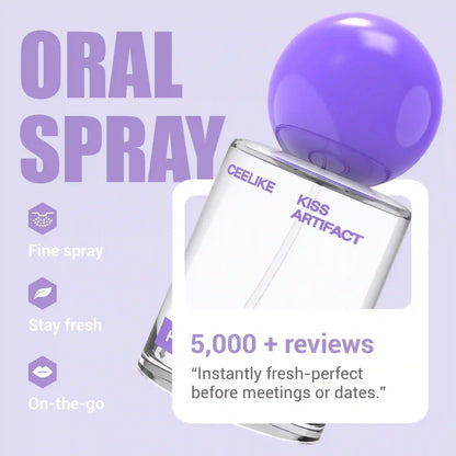Instant Freshness & Odor Neutralizing Probiotics Oral Spray