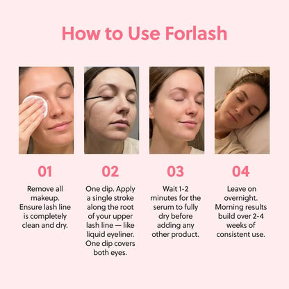 Natural Peptide Eyelash Growth Serum for Longer & Thicker Lashes