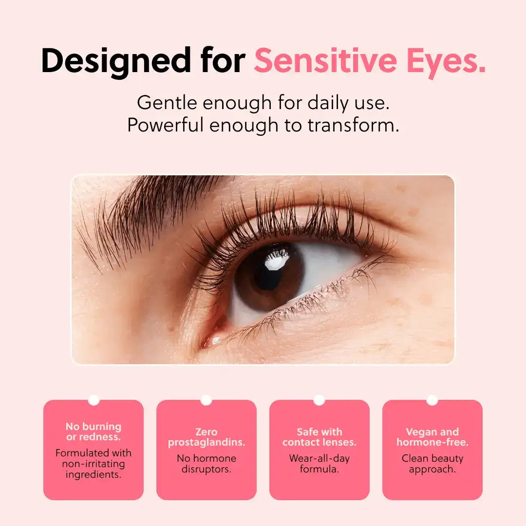 Longer, Thicker Looking Real Lashes in Weeks — Advanced Eyelash Growth Serum