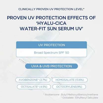 Hyalu-Cica Water-Fit Sun Serum