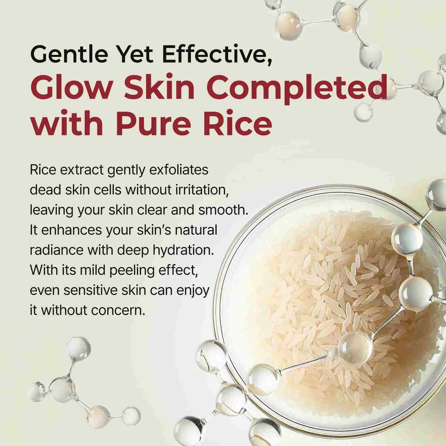 Gentle Rice Peeling Ampoule for Instant Pore-Tightening & Blackhead Removal