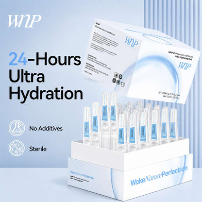 Instant Lock-In 4D Hydration & Pore-Smoothing Anti-Aging Hyaluronic Acid Serum Vials