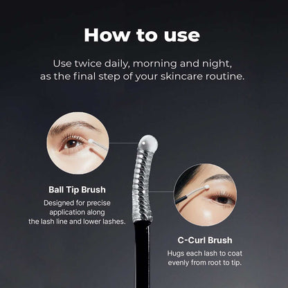 Visibly Fuller, Longer & Thicker Eyelashes & Brows Serum