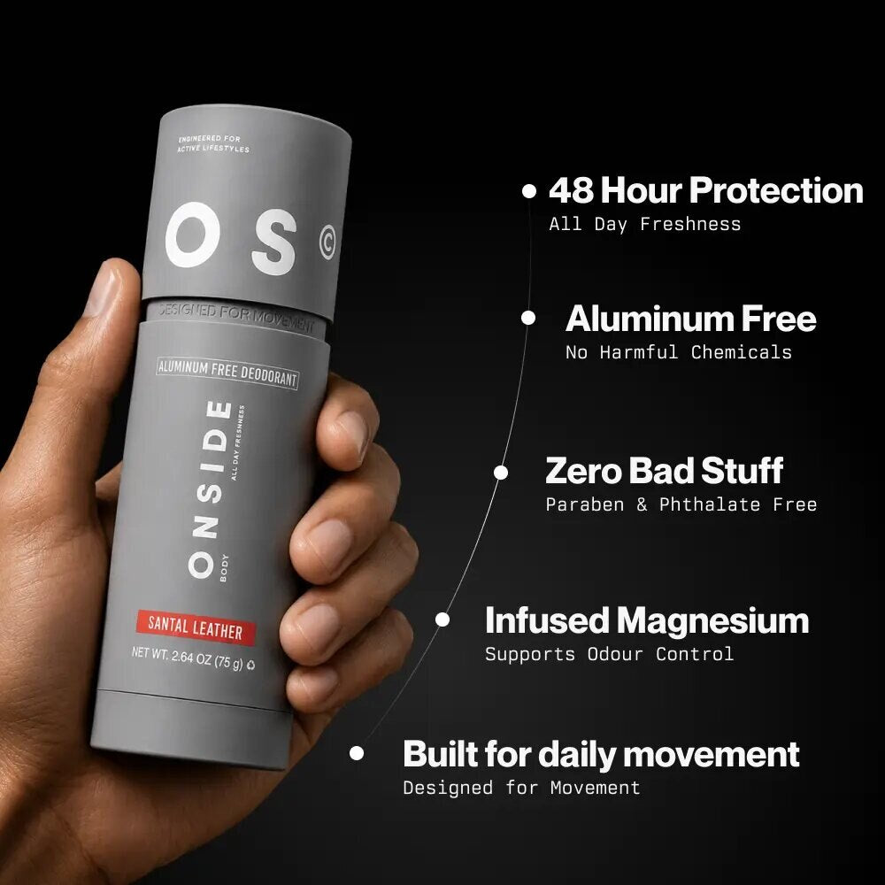 48-Hour All-Natural Odor Protection Aluminum-Free Deodorant