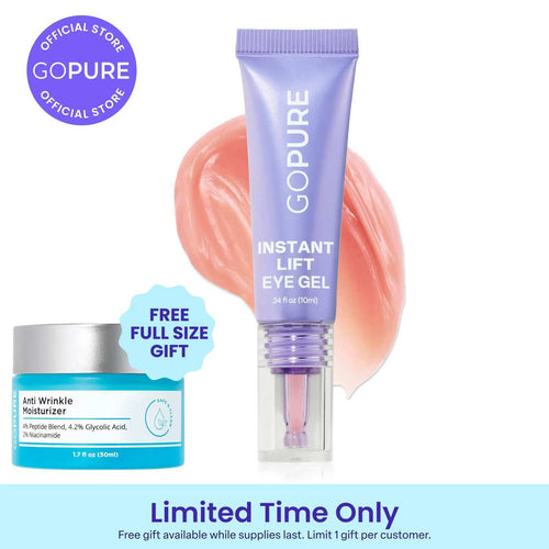 Collagen-Targeting 5-Minute Instant Lift Eye Gel: Visibly Depuff Bags & Wrinkles