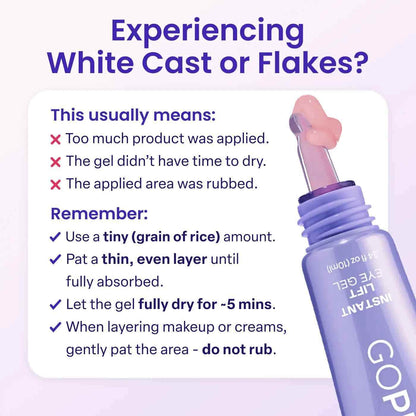 Collagen-Targeting 5-Minute Instant Lift Eye Gel: Visibly Depuff Bags & Wrinkles