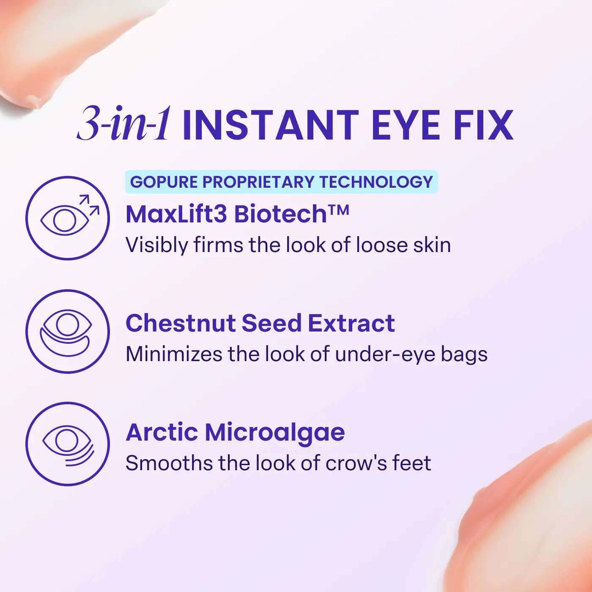 Collagen-Targeting 5-Minute Instant Lift Eye Gel: Visibly Depuff Bags & Wrinkles