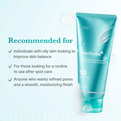 Deep Pore & Acne Clarifying Cleanser with Niacinamide & Salicylic Acid