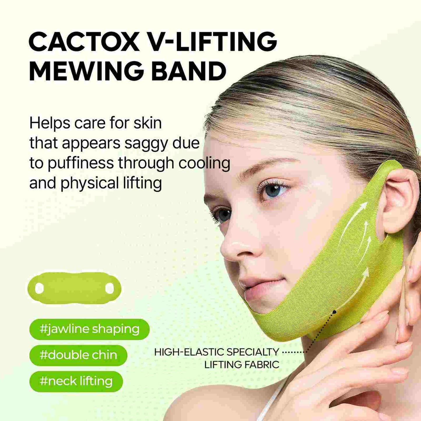 Cooling V-Lifting & Pore Tightening Mewing Band